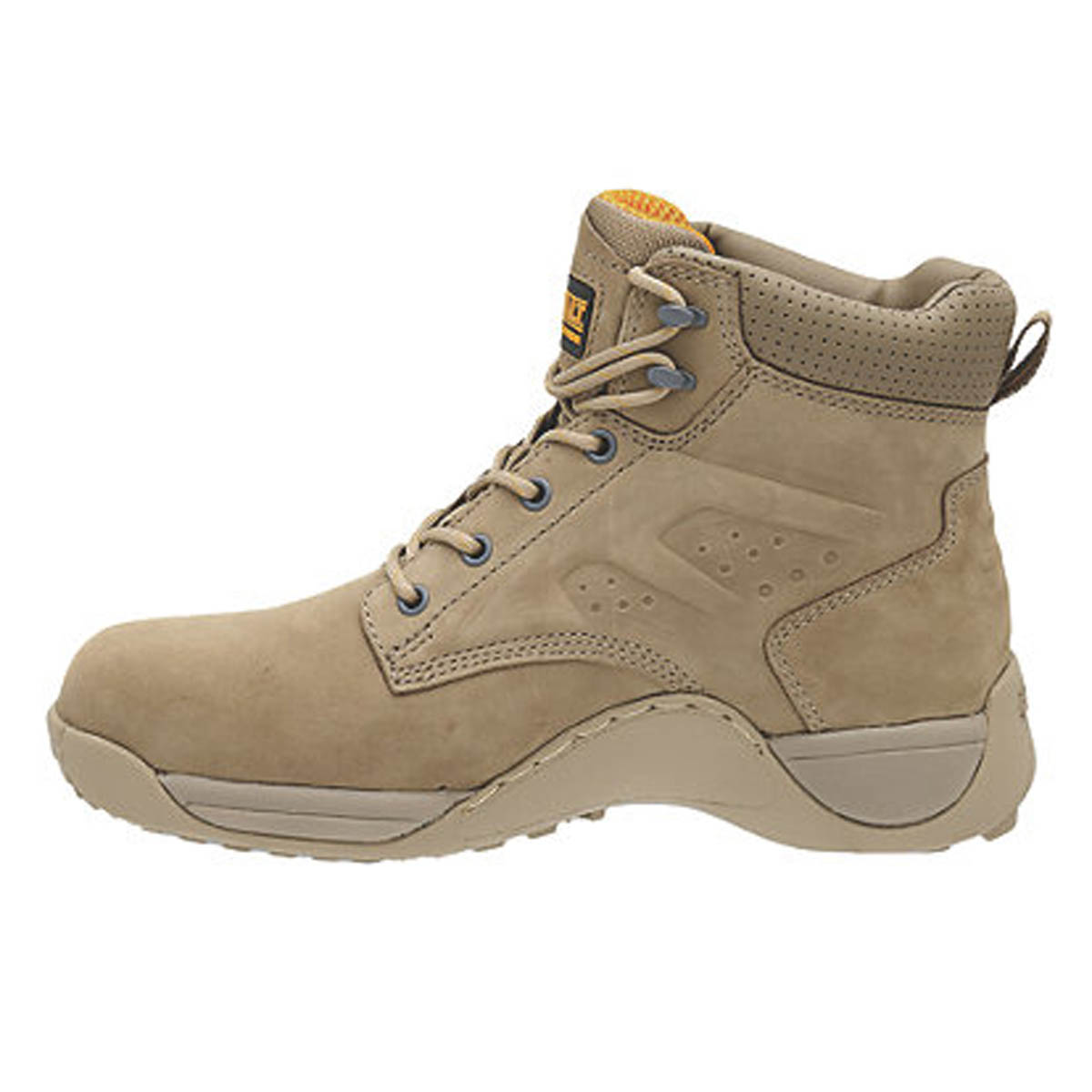 DeWalt Safety Boots Mens Standard Fit Stone Leather Work Shoes Steel Toe Size 11 - Image 1