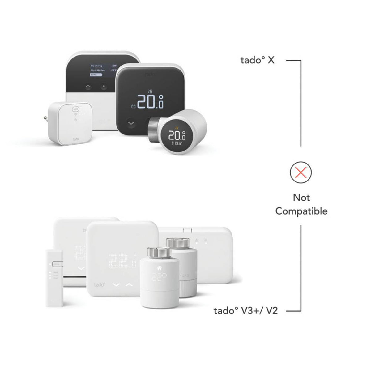 Tado Smart Temperature Sensor Room Thermostat Wireless Heating And Hot Water - Image 2