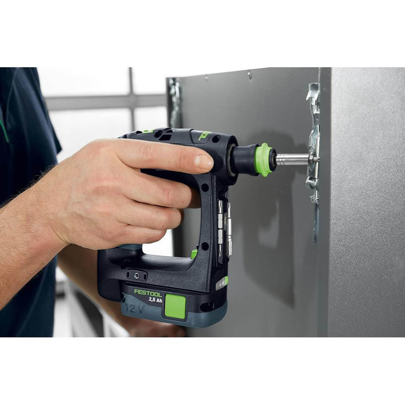Festool Cordless Drill Cordless 10.8V Li-Ion CXS 12 Brushless Compact Body Only - Image 9