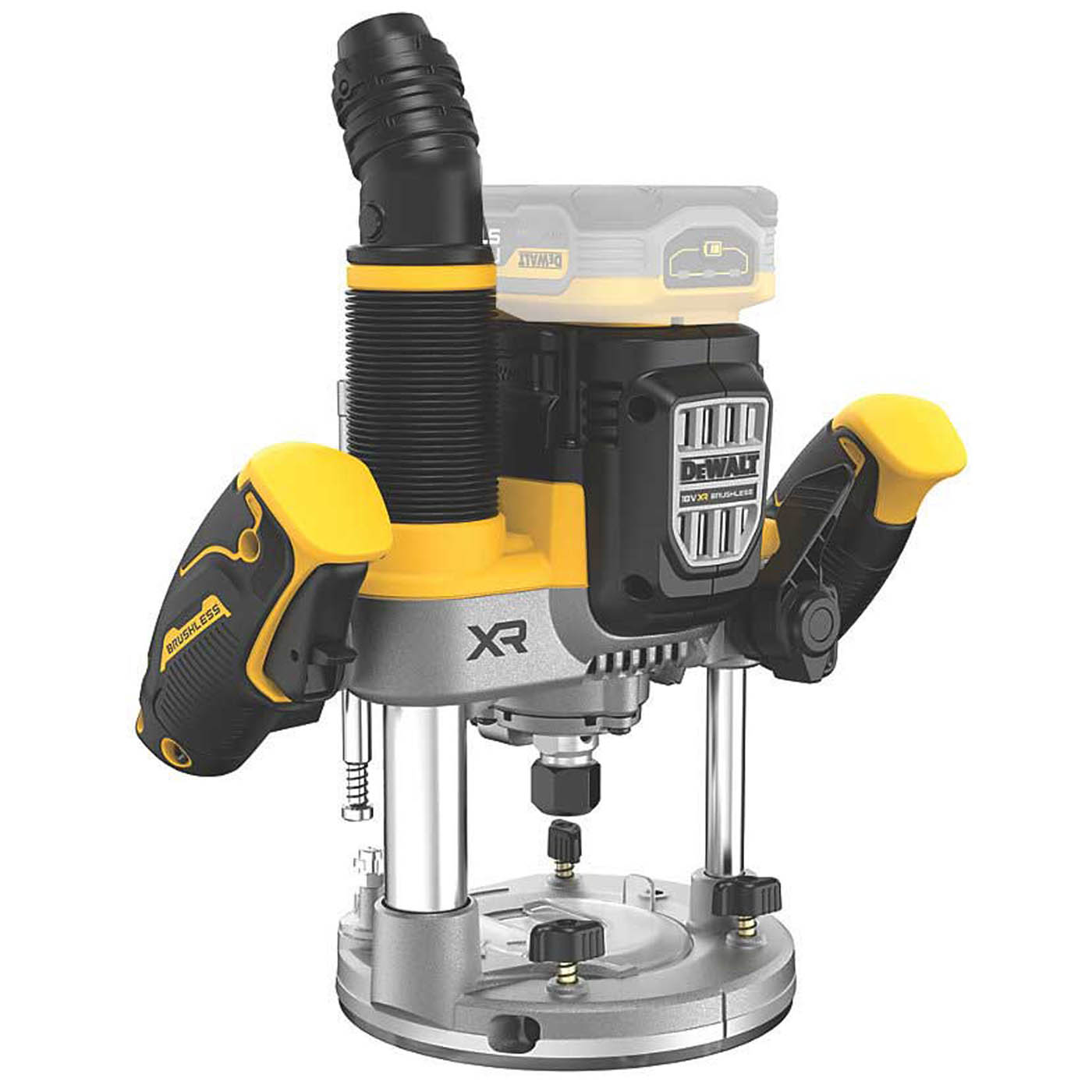 DeWalt Plunge Router Cordless 18V Li-Ion DCW620H2-GB Brushless Compact Body Only - Image 2