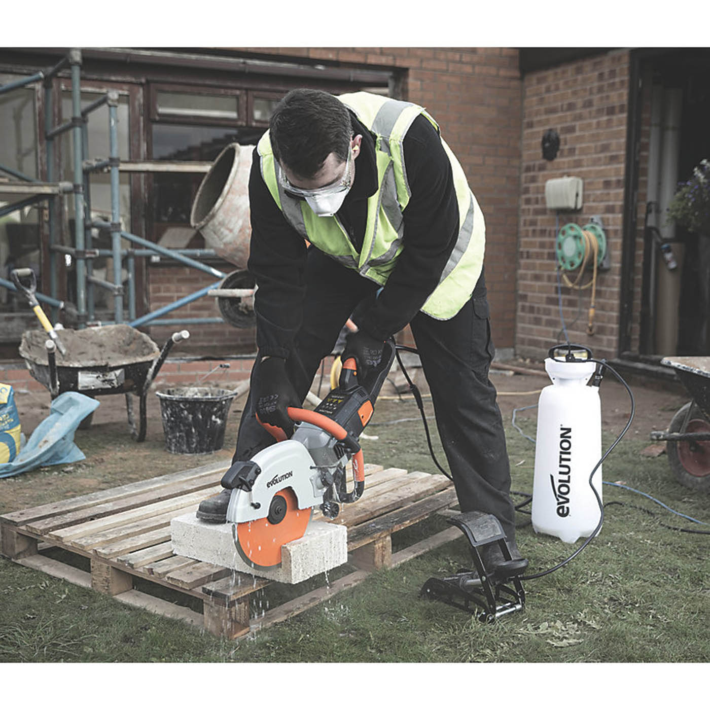 Evolution Disc Cutter Electric R300DCT 300mm Dry Use Only Heavy Duty 2400W - Image 5