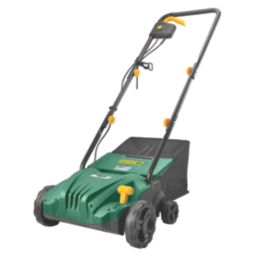 Electric Garden Raker and Scarifier 2-in-1 32cm Capacity 30L 11.5kg 1500W - Image 1
