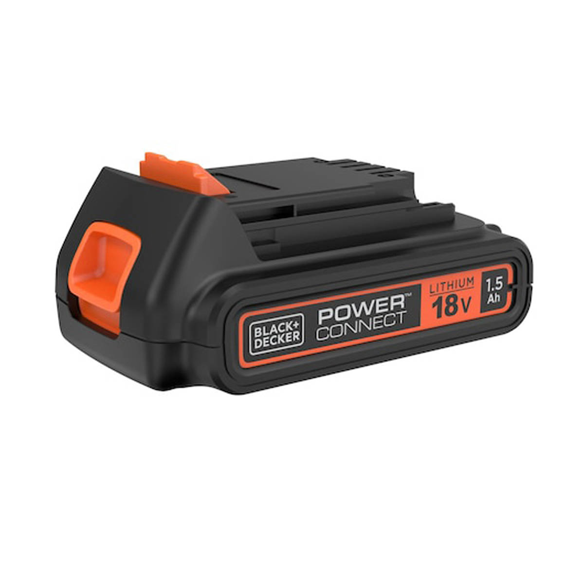 Black+Decker Battery BL1518-XJ Black Orange 18V 1.5Ah Li-ion Powerconnect - Image 2