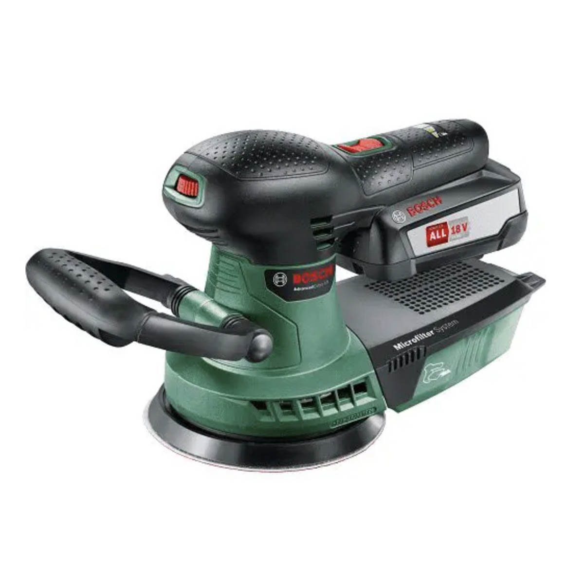 Bosch Orbital Sander 125mm Cordless 18V AdvancedOrbit Power For All- Body Only - Image 1