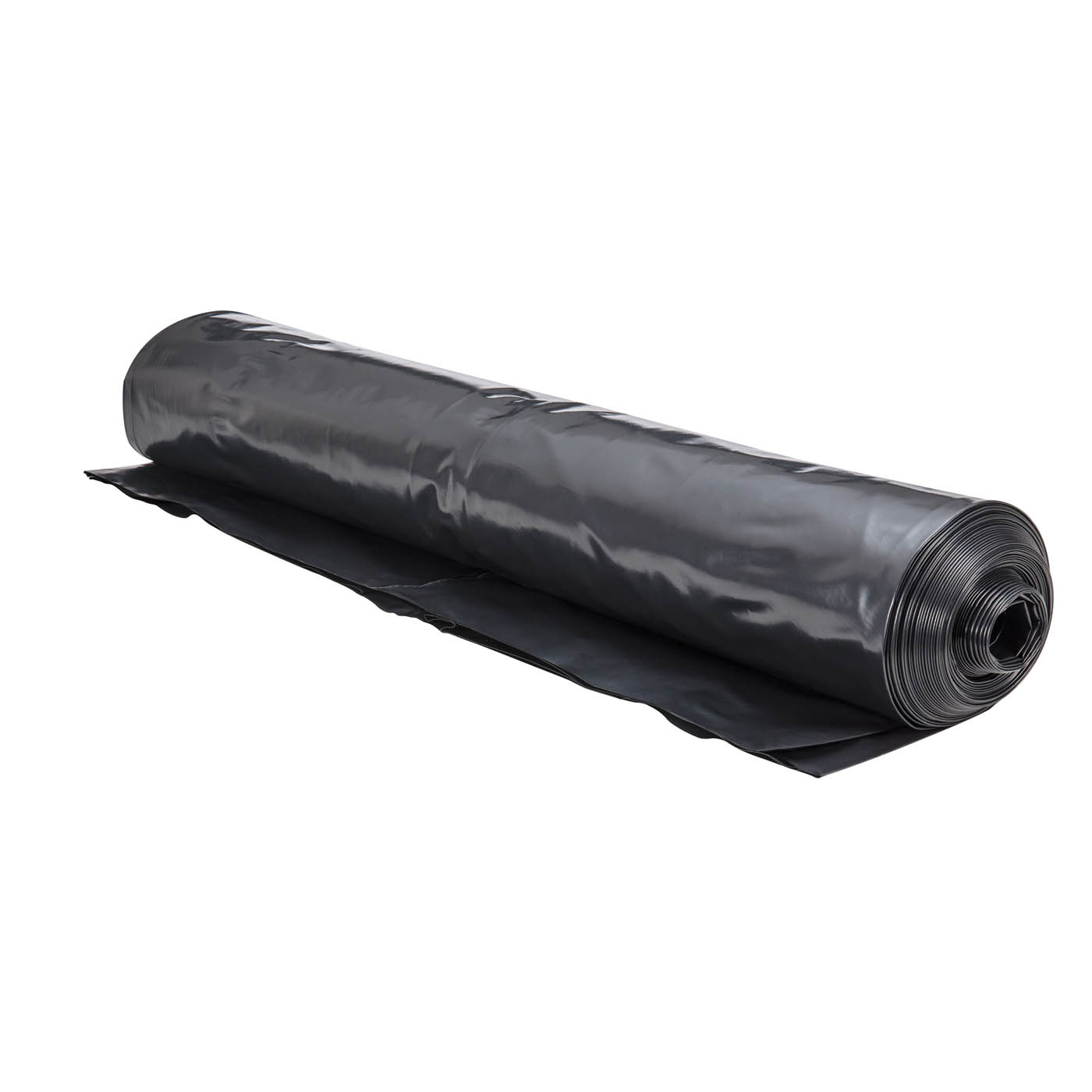 Damplas Damp Proof Membrane Black 300 Micron Lightweight Flexible (L)25m (W)4m - Image 1