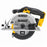 DeWalt Circular Saw DCS391 XR Cordless 18V 165mm Bare Unit With Dust Extraction - Image 2