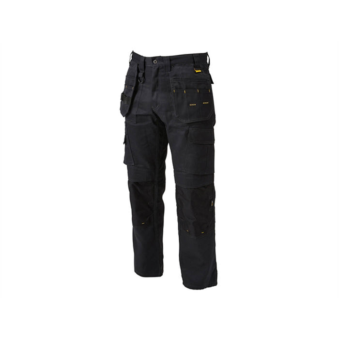 Dewalt Work Trousers Men's Cargo Pants Black Durable Multi Pockets 38W 31L - Image 1