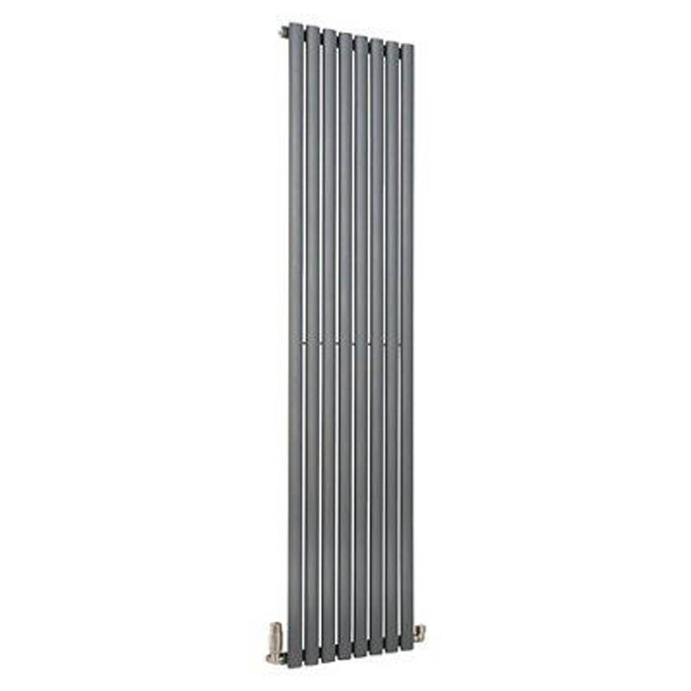 Ximax Vertical Designer Radiator Fortuna Anthracite 1562BTU (W)236 x (H)1800mm - Image 2