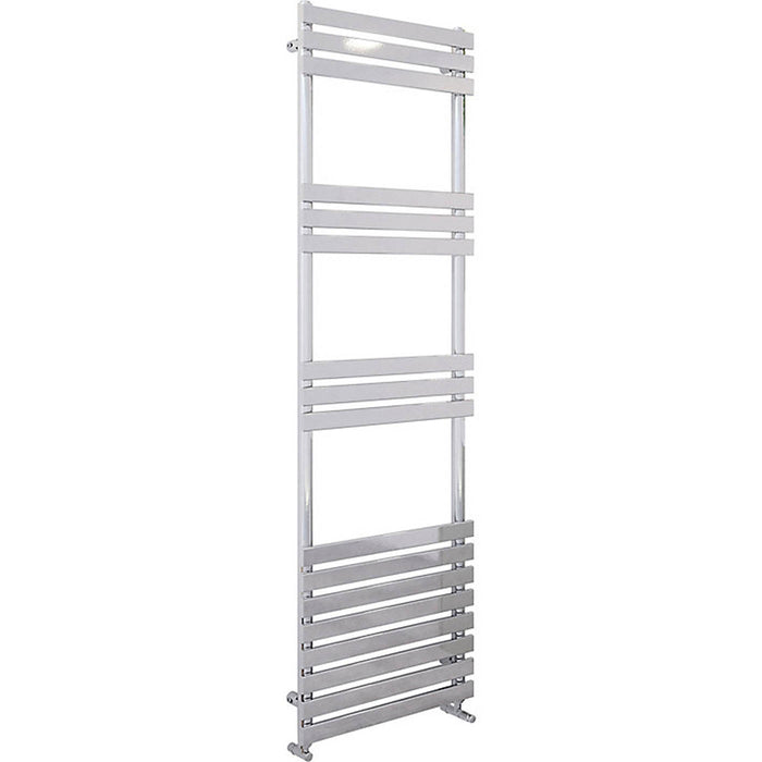 Blyss Towel Rail Radiator Chrome Flat Bathroom Warmer Ladder (H)170x(W)50cm - Image 2