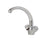 Keld Monobloc Tap Chrome Effect Kitchen Mixer Swivel Basin Tap - Image 1