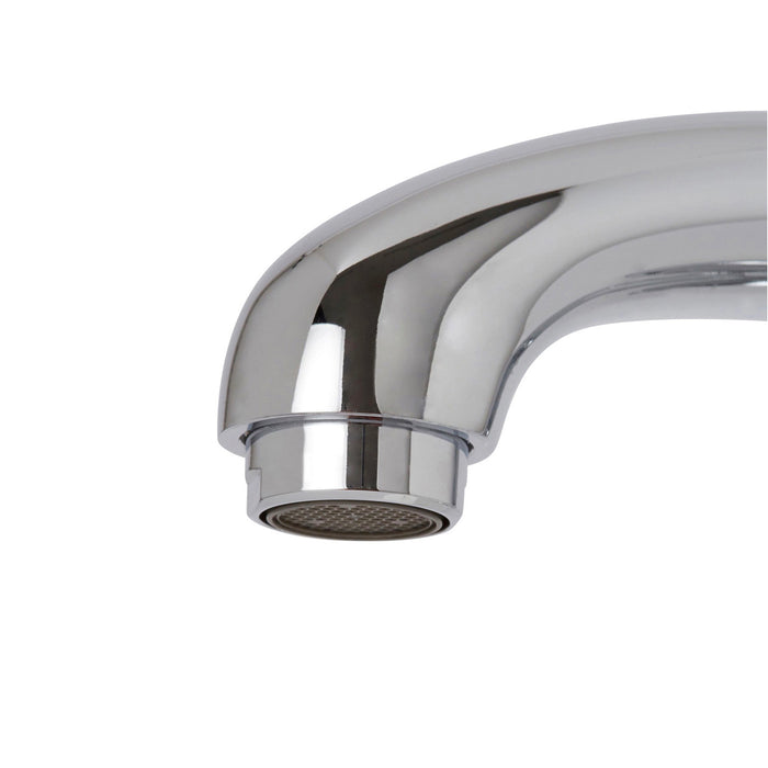 Keld Monobloc Tap Chrome Effect Kitchen Mixer Swivel Basin Tap - Image 3