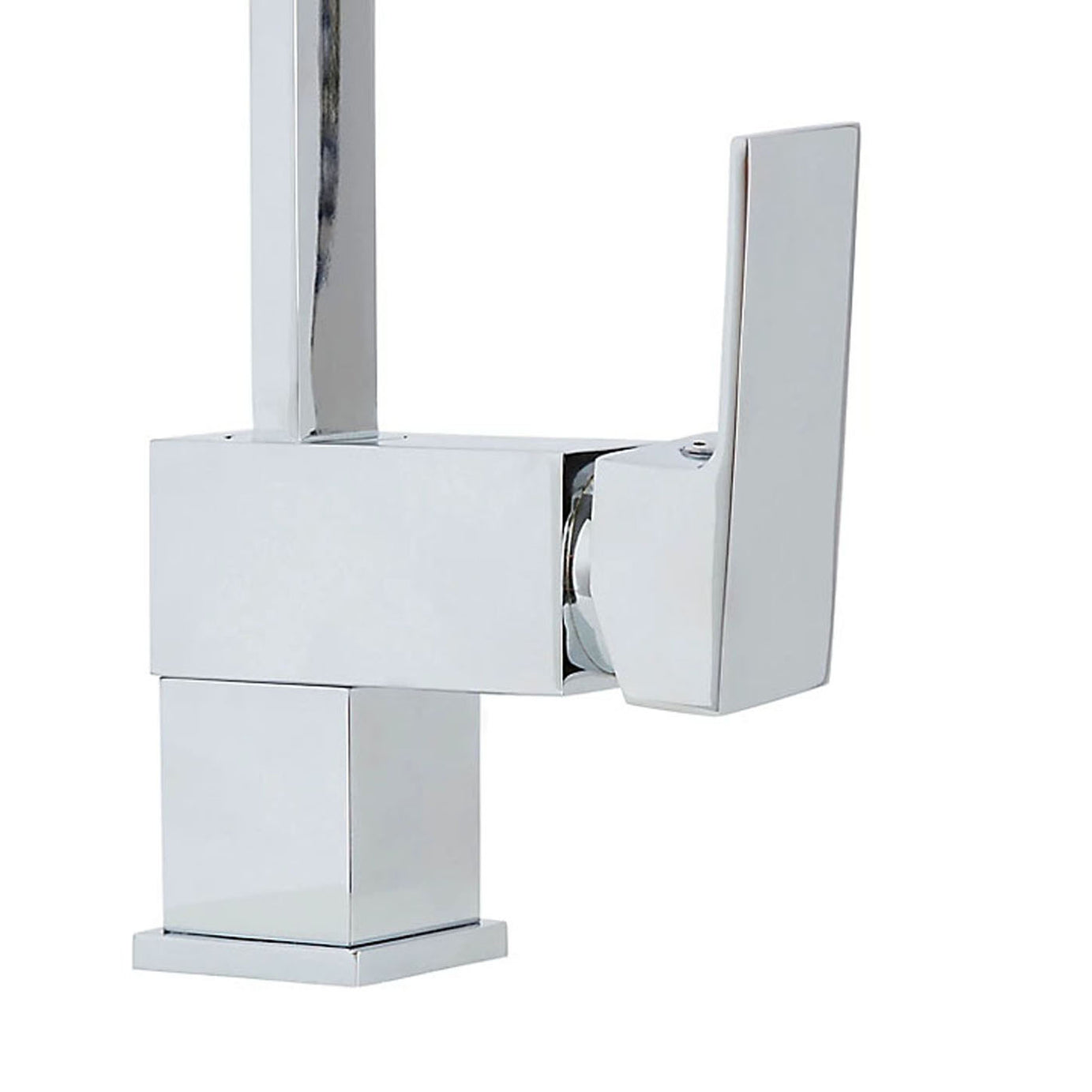 Cooke Lewis Kitchen Tap Mixer Chrome Single Lever Swivel Spout Modern Faucet - Image 2