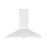 Chimney Cooker Hood CHW60 White Steel LED Adjustable (W)60cm 3 Speeds - Image 2