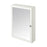 Bathroom Cabinet Wall-Mounted Mirrored White Adjustable Shelves (W)500 (H)700mm - Image 1