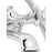 GoodHome Bath Shower Mixer Tap Etel Victorian Style Traditional Style Chrome - Image 3