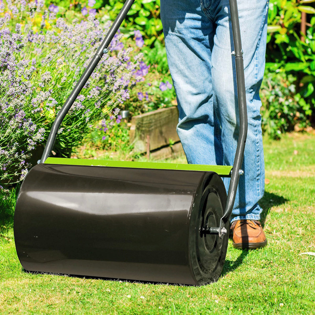 Verve Lawn Roller Pack & Flatten Steel Easy & Accurate Application 45L - Image 3