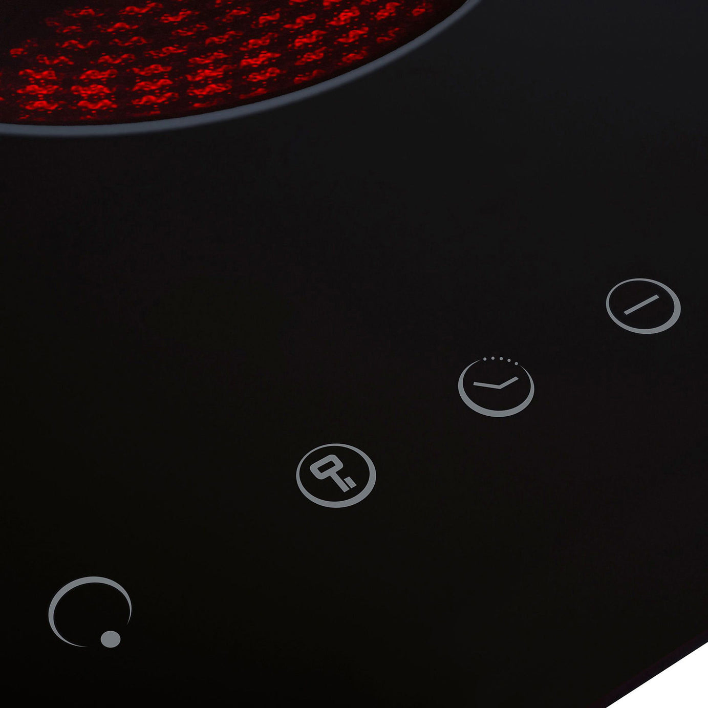 Cooke & Lewis Ceramic Hob 2 Zone CLCER30A Black Glass Digital Display 3kWh - Image 3