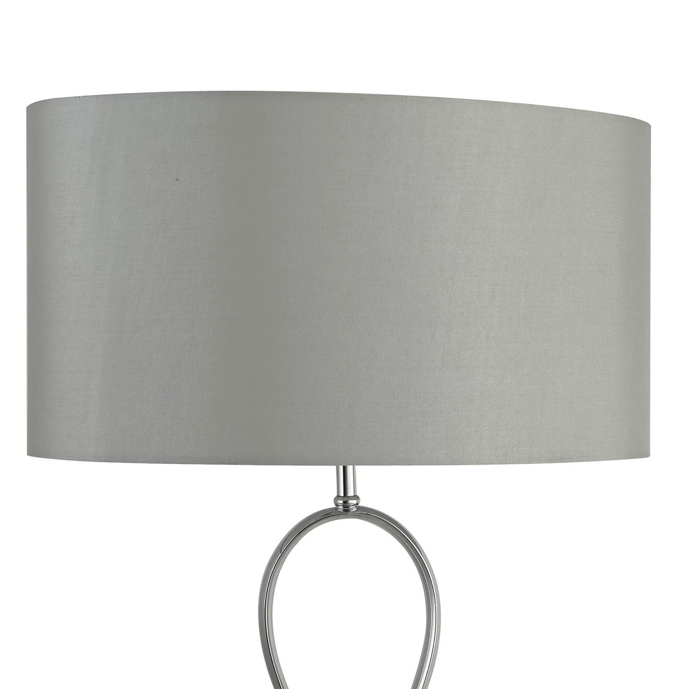 Floor Lamp Grey Chrome Effect Standing Bedroom Living Room Light IP20 60W H1.52m - Image 4