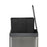 Kitchen Pedal Bin Waste With Lid Soft Close Integrated Handles Metal Grey  30L - Image 4