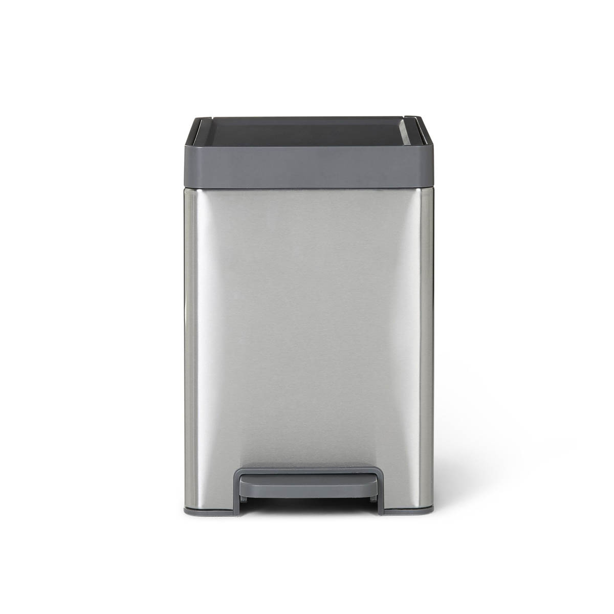Kora Pedal Bin Kitchen Soft Close Anthracite Internal Container Metal 14L - Image 1