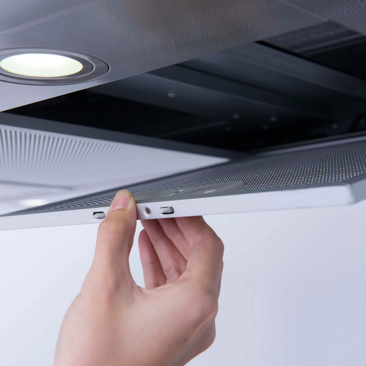 Cooker Hood Island Adjustable CLIBHS90 Stainless Steel Touch Control (W)90cm - Image 6