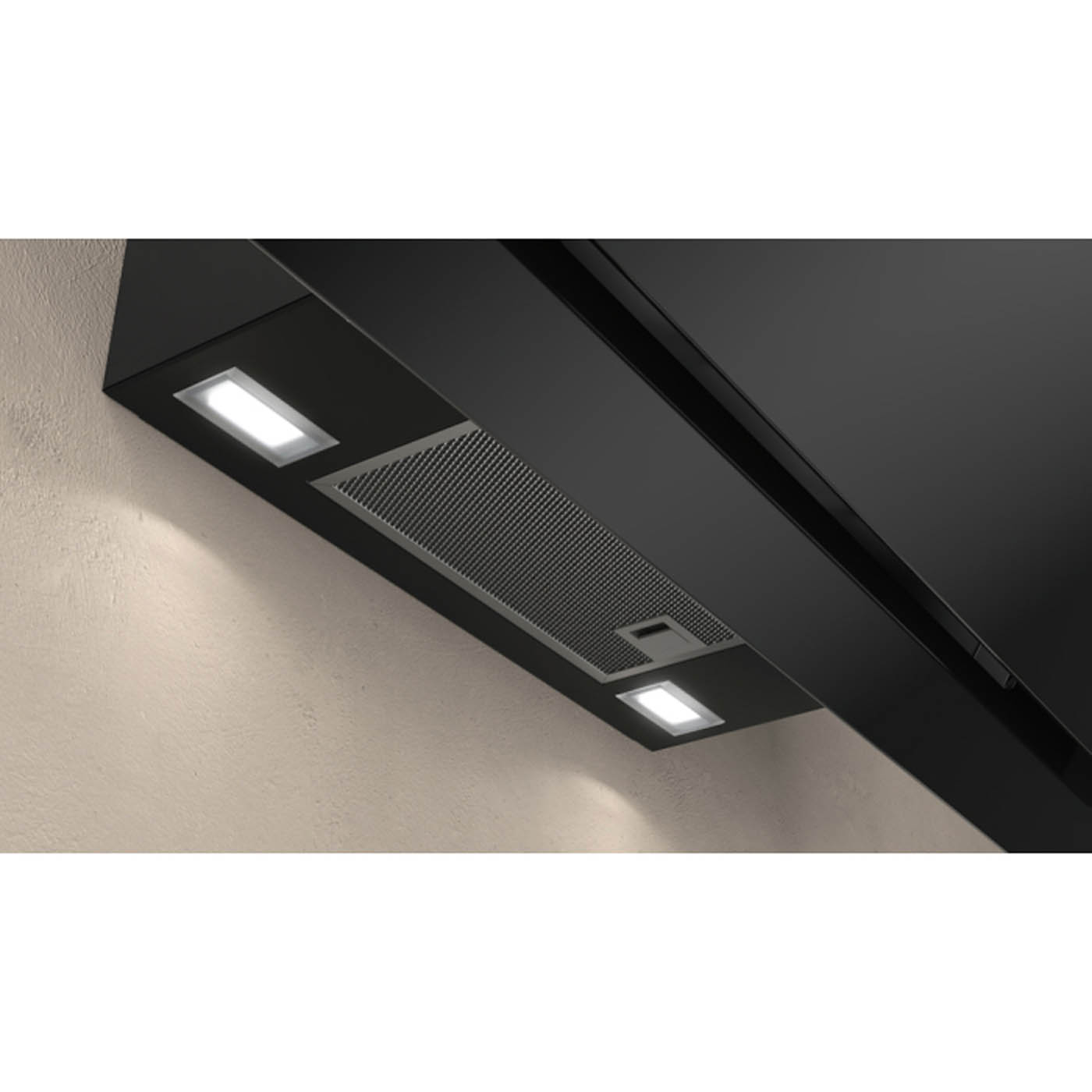 NEFF Cooker Hood D95IHM1S0B Chimney Extractor Fan Glass Black Touch Control - Image 6
