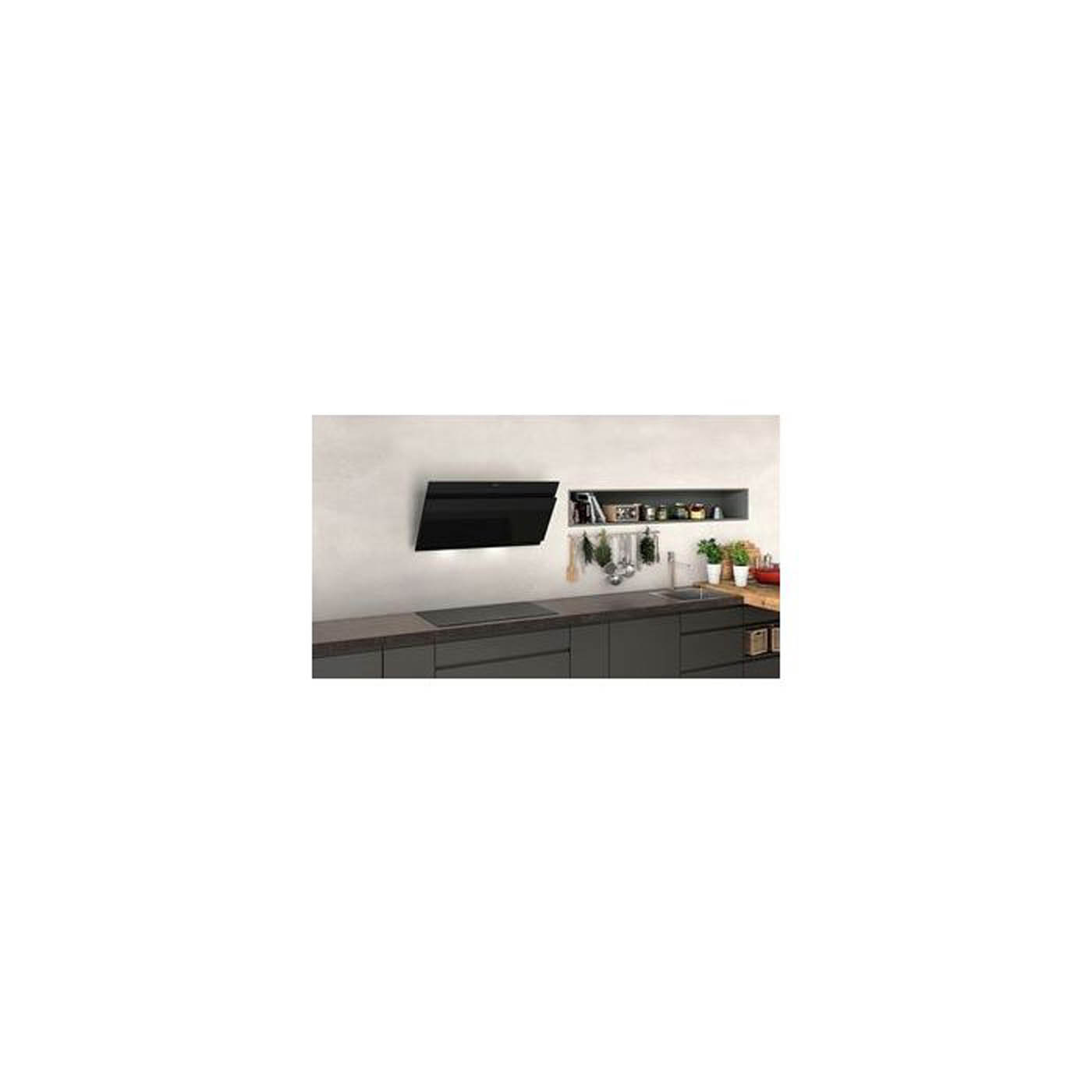 NEFF Cooker Hood D95IHM1S0B Chimney Extractor Fan Glass Black Touch Control - Image 8