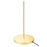 GoodHome Floor Light Baldaz Brushed Brass Effect Modern Floor Lamp H1400mm - Image 2