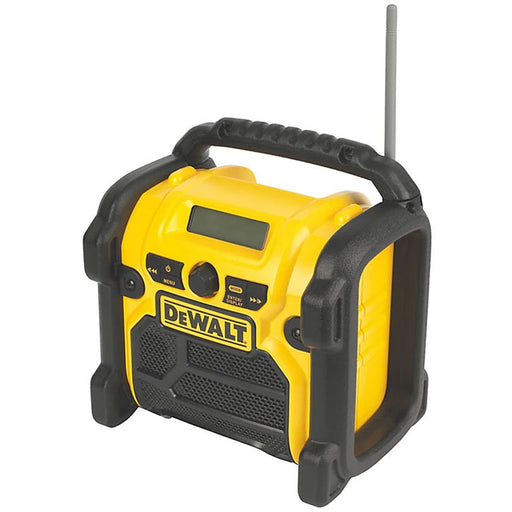 DeWalt Site Speaker Cordless DCR021 - BARE Compact Robust Impact Resistance - Image 1