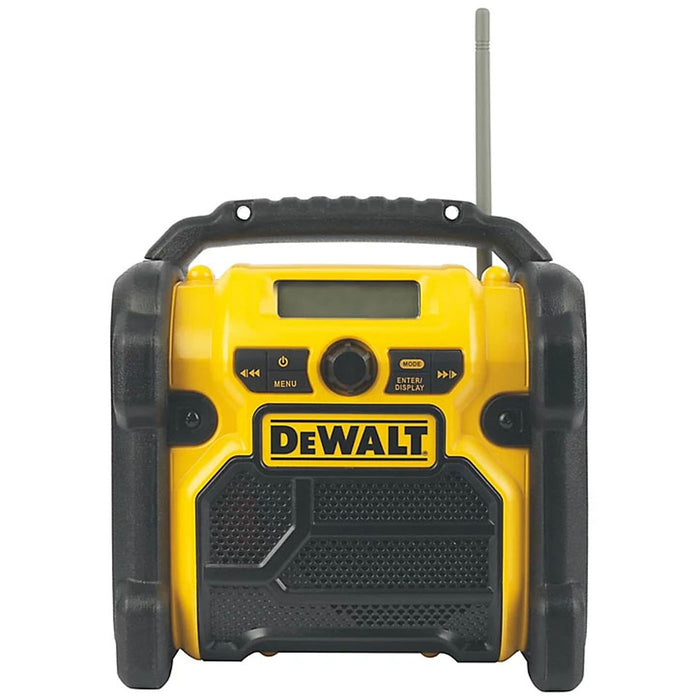 DeWalt Site Speaker Cordless DCR021 - BARE Compact Robust Impact Resistance - Image 2