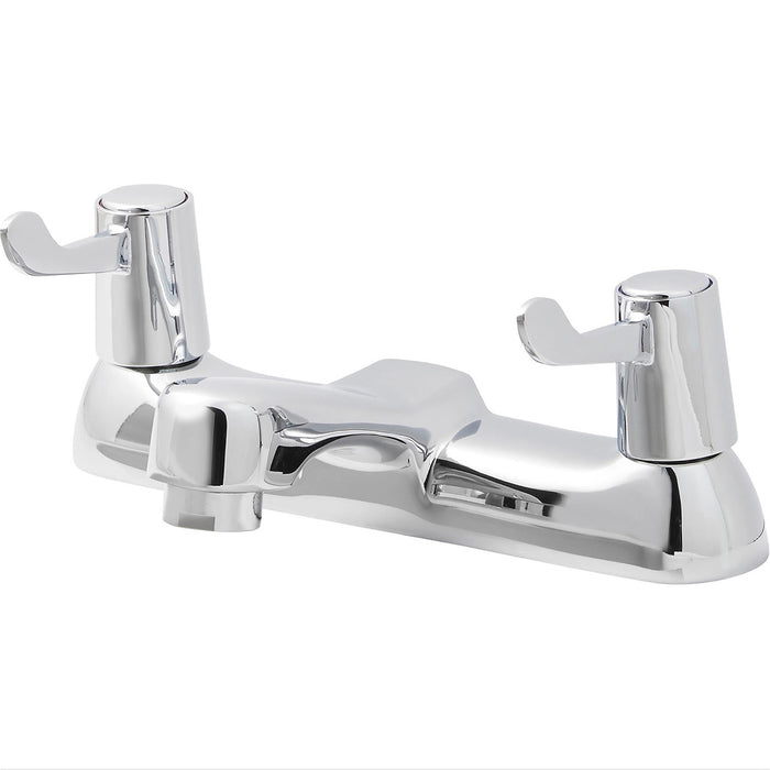 GoodHome Bath Mono Mixer Tap Netley Chrome-plated Bathroom Mixer Tap - Image 2