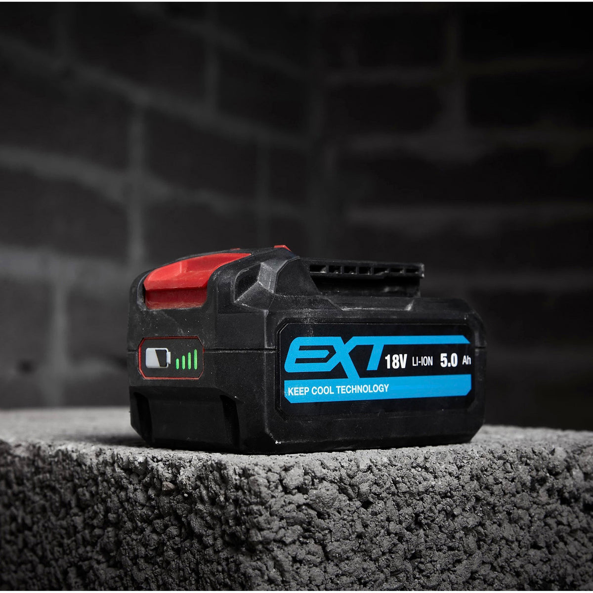 Erbauer Battery 5Ah Li-ion EXT 18V 60min With Charge Indicator - Image 2