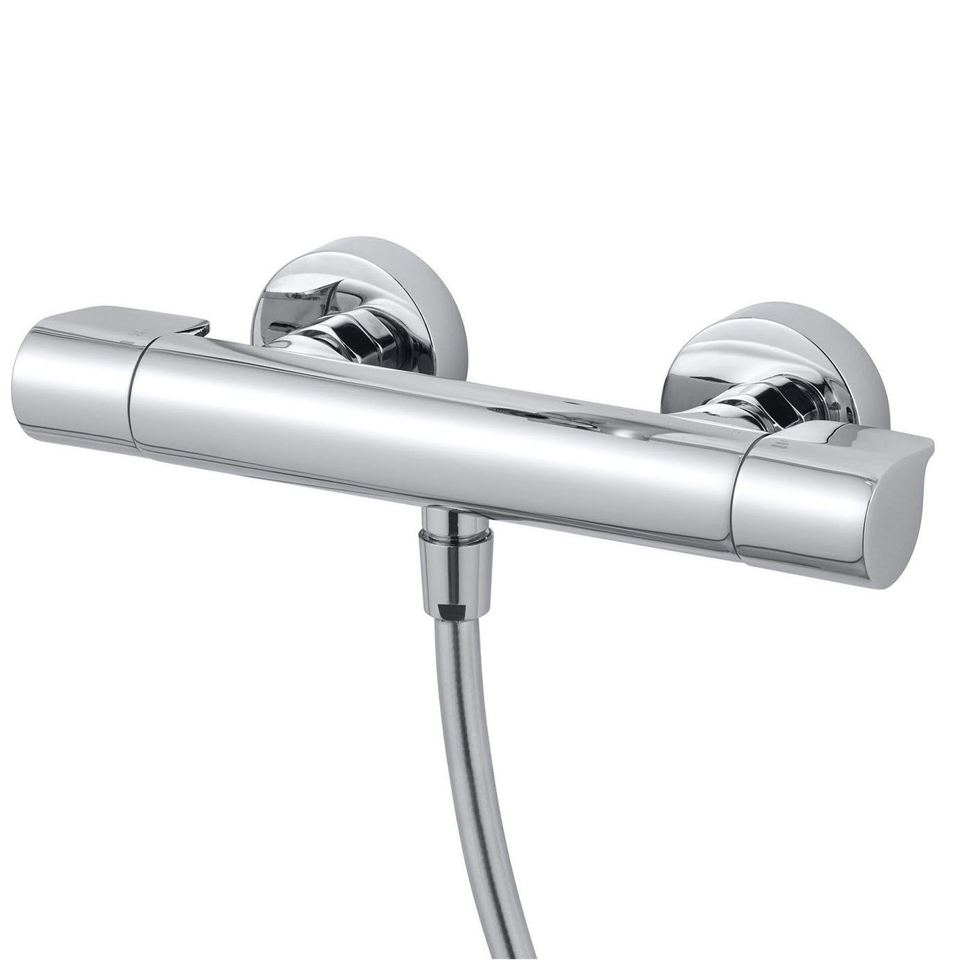 Thermostatic Mixer Shower 3 Spray Pattern Brass Round Head Bathroom Modern - Image 3