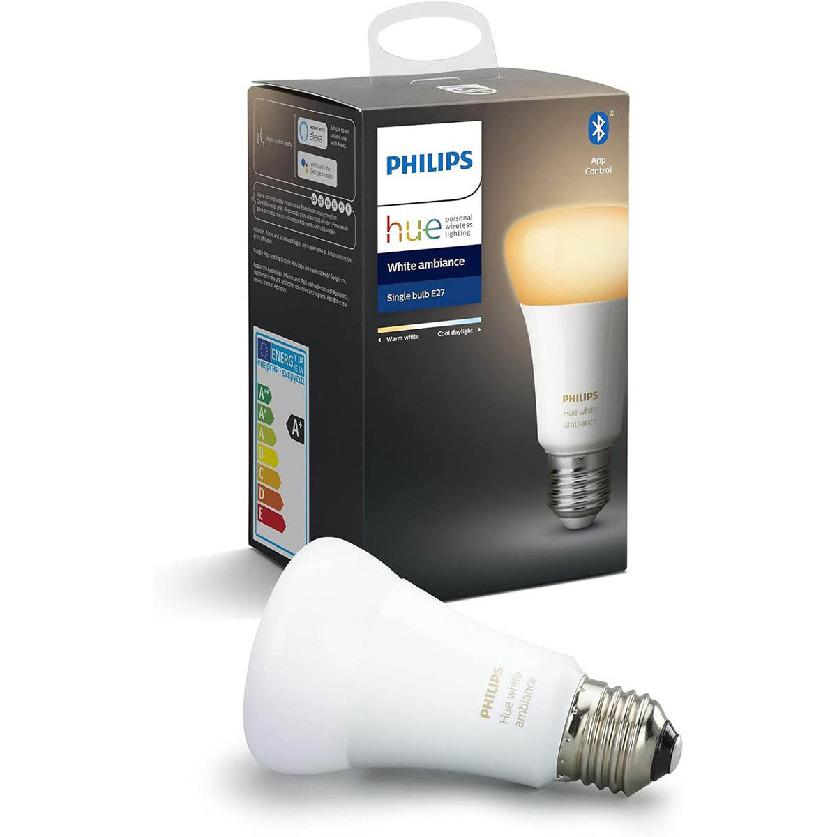 Philips Hue Light Bulb Smart White Ambiance LED E27 60W App Controlled - Image 4