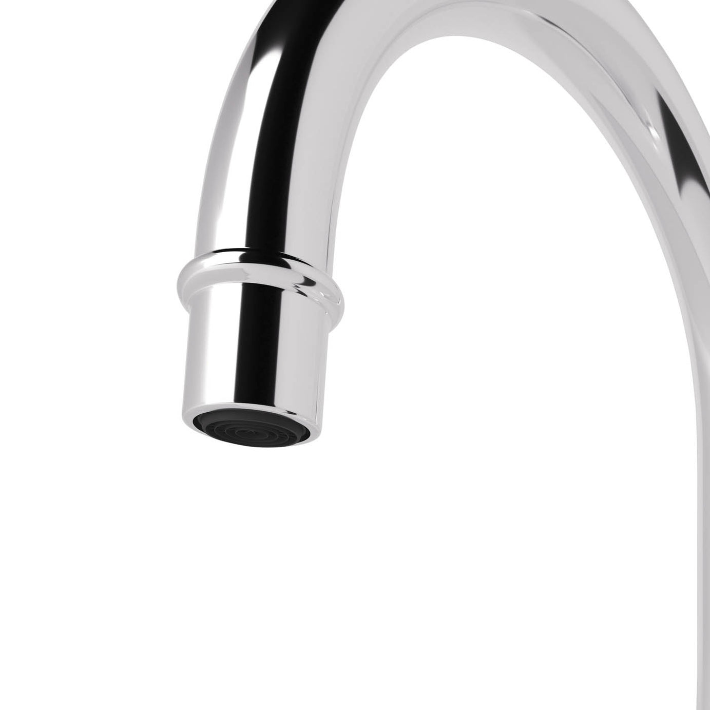 Kitchen Tap Mixer Chrome Single Side Lever Ceramic Cartridge Traditional Faucet - Image 3