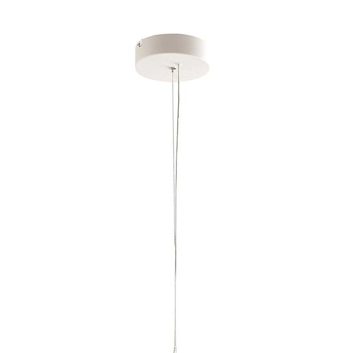 LED Ceiling Light Pendant Matt Warm White Modern Dimmable Adjustable Height - Image 8