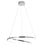 LED Ceiling Light Chrome Effect Pendant Lamp Modern Warm White IP20  2400lm 39W - Image 3