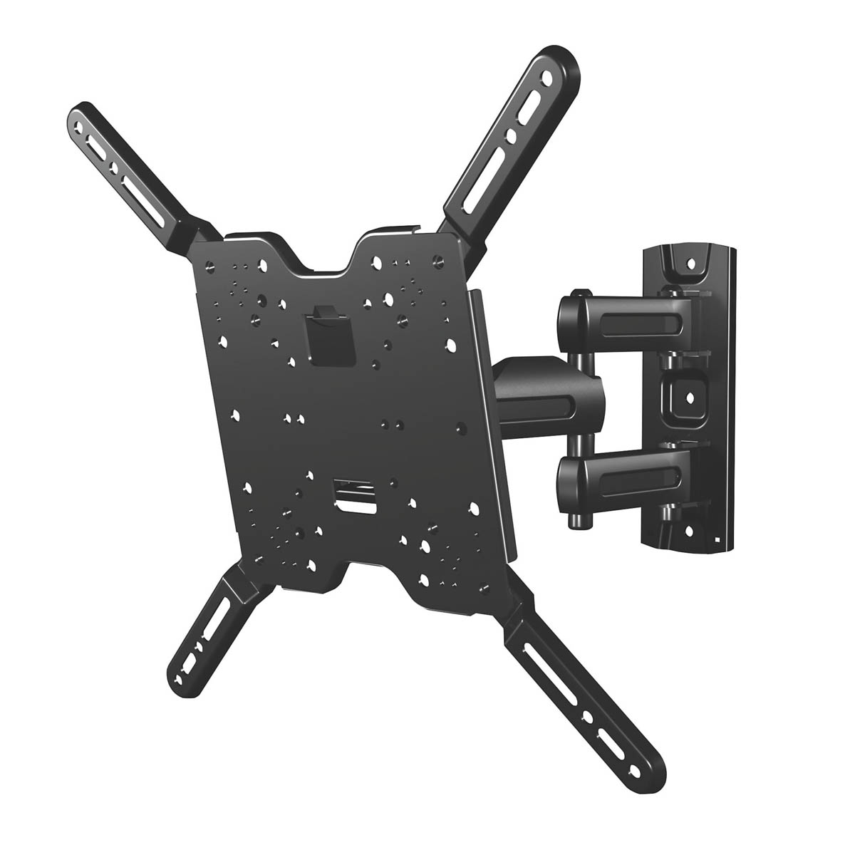 Sanus TV Bracket Medium Full Motion Tilt Swivel Aluminium Steel Black 32-47in - Image 1
