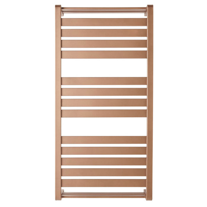 Towel Rail Radiator Electric Copper Bathroom Ladder Warmer Modern (H)100x(W)50cm - Image 1