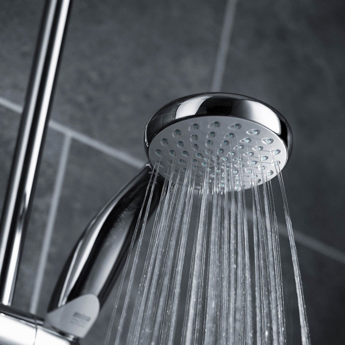 Mira Mixer Shower Dual Pumped 9.8kW White 4 Spray Pattern Bathroom Round Head - Image 10