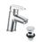 Bristan Basin Tap Mono Mixer Chrome Small Lever Waste Bathroom Contemporary - Image 1