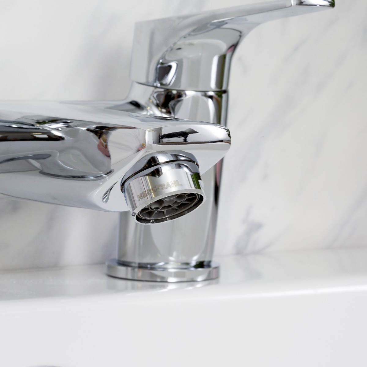 Bristan Bath Filler Tap Mixer Brass Chrome Effect Deck Mounted Contemporary - Image 6