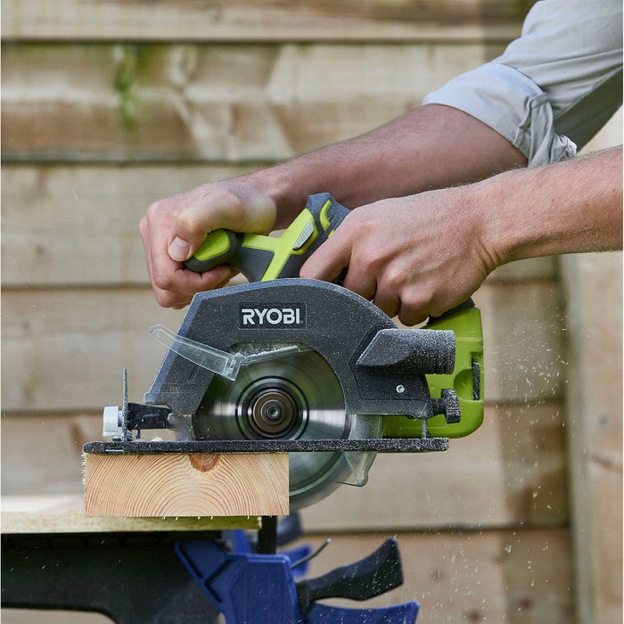 Ryobi Power Tool Kit Drill Driver Saw Cordless R18PDID2CSP-220S 18V 2Ah Li-ion - Image 4