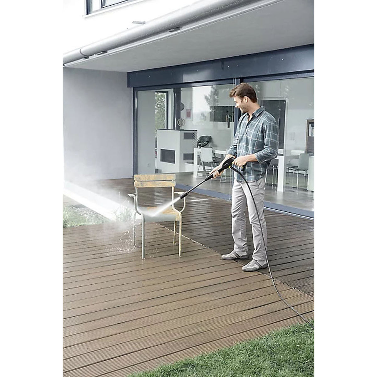 Karcher K2 Pressure Washer 110 Bar 1400W Electric Jet Wash Patio Car Cleaner - Image 6