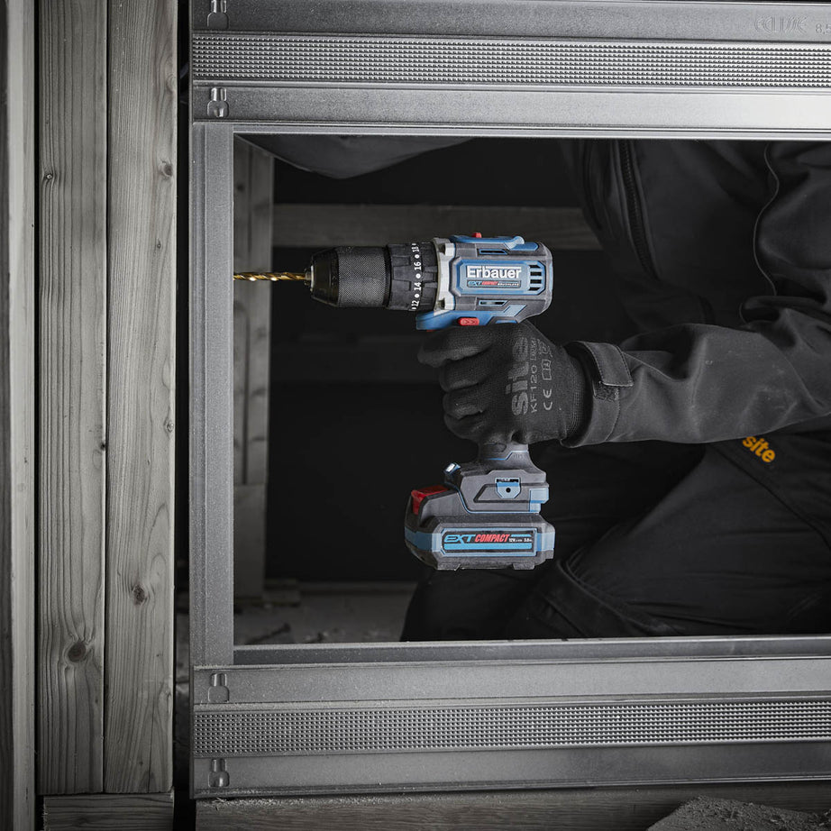 Erbauer Combi Drill Cordless 12V Li-Ion ECD12-Li-2 Brushless Compact Body Only - Image 3