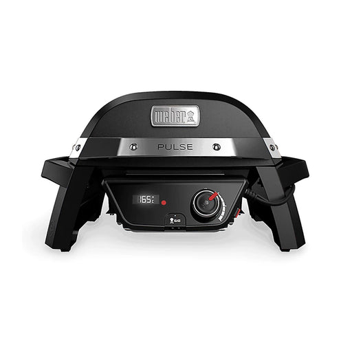 Weber Electric Grill Pulse 1000 BBQ Small Compact Mini For Balconies With Lid - Image 1