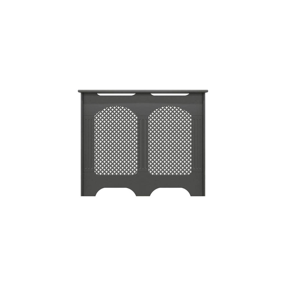 Cambridge Wooden Radiator Cover Small Grey 800mm(H) 1017mm(W) 180mm(D) - Image 1
