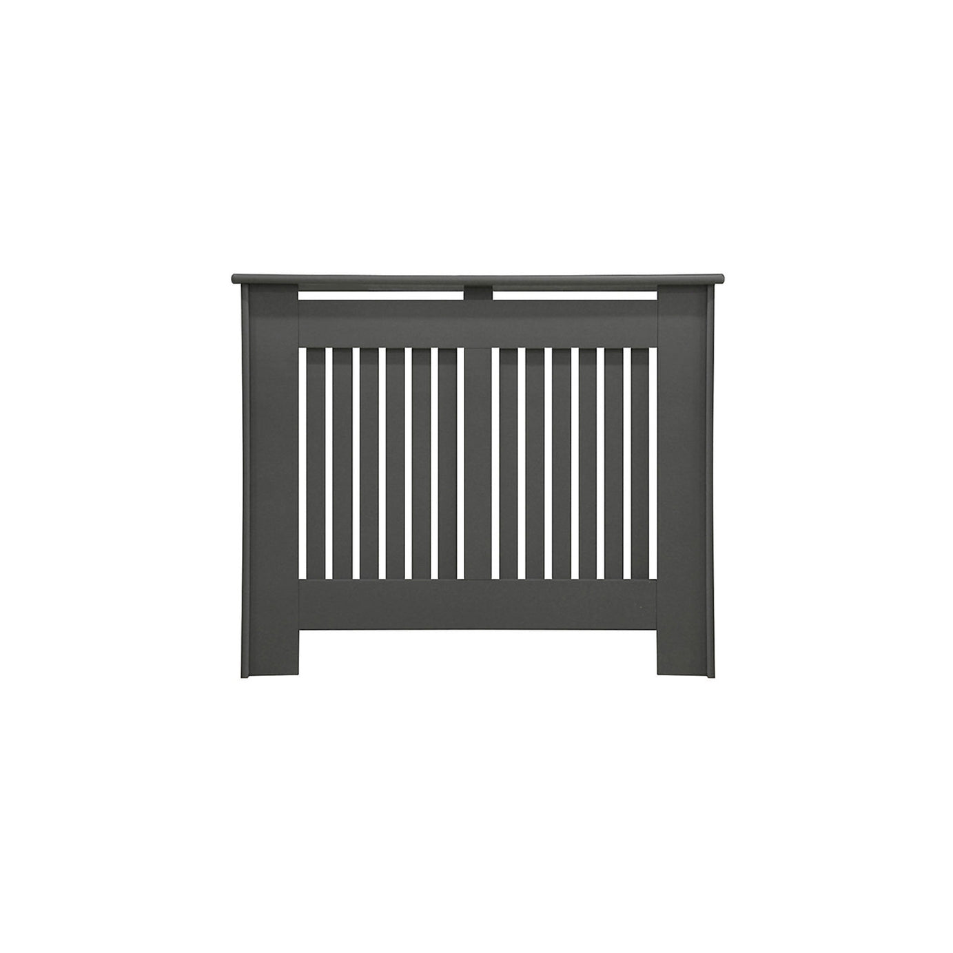 Kensington Radiator Cover Decorative Grey MDF Cabinet 1020 x 800 x 180mm - Image 1
