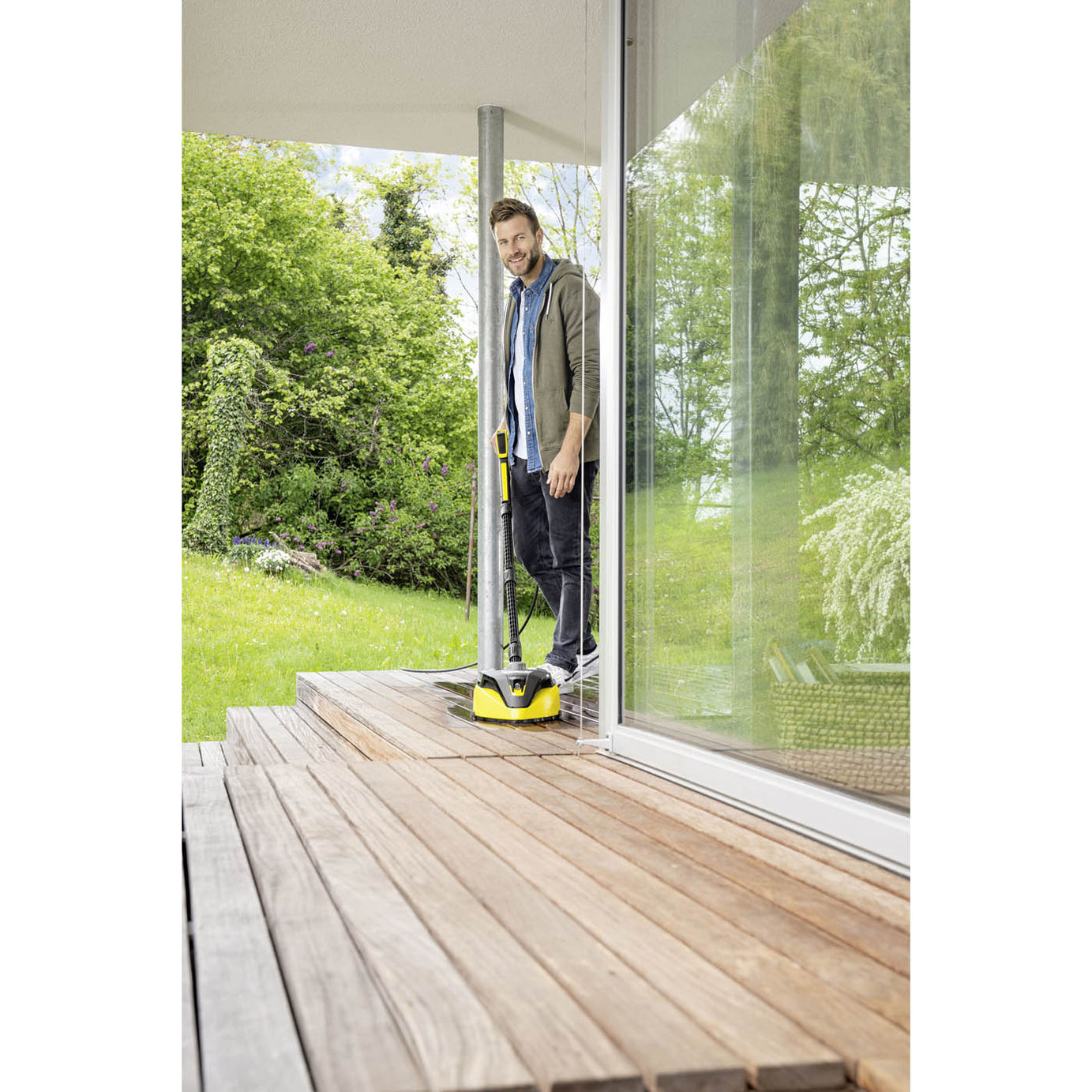 Karcher Pressure Washer T7Plus Patio Decking Cleaner Outdoor (Dia)28.8cm - Image 3