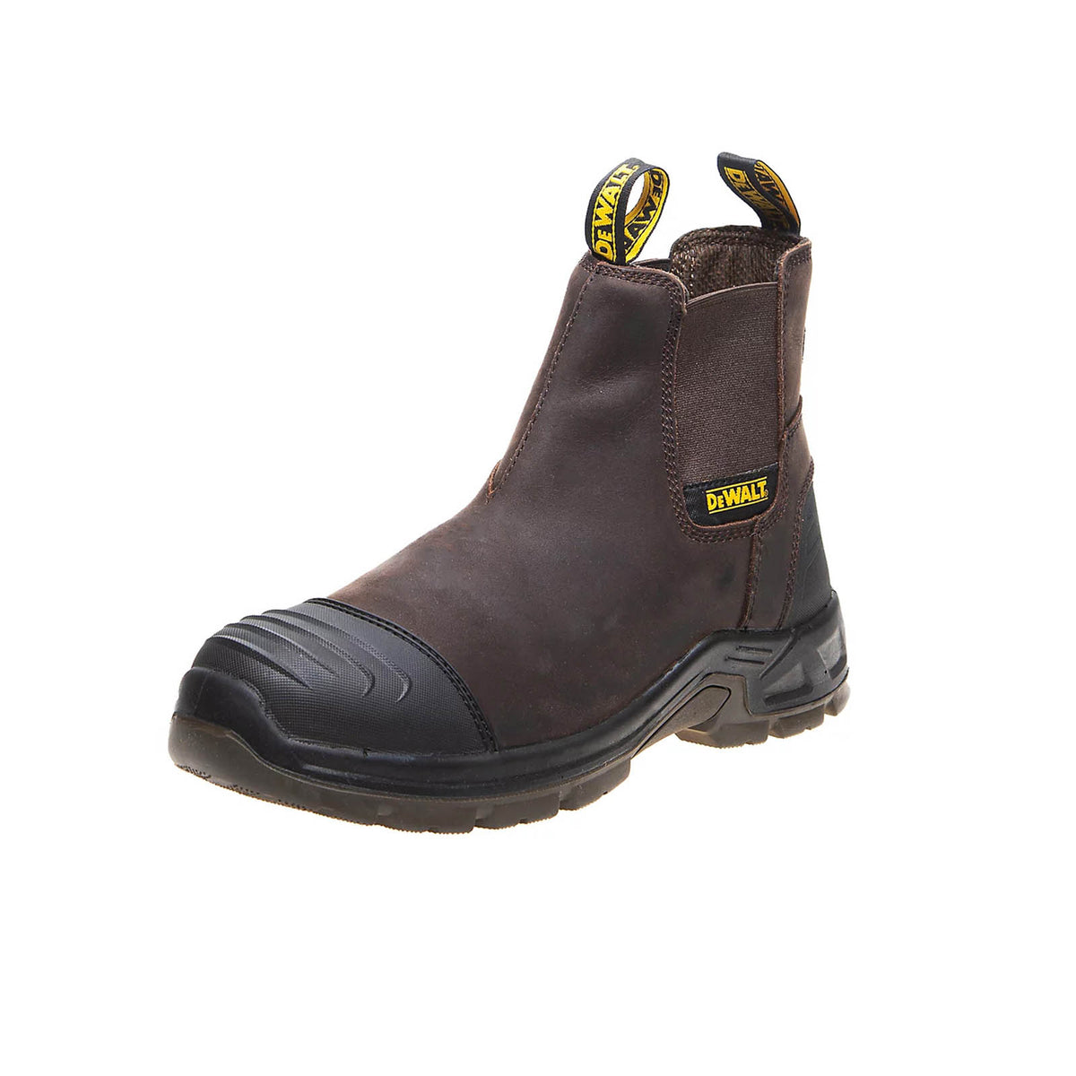 DeWalt Norris Dealer Boots Brown Safety Work Chelsea Shoes Size 9 - Image 1